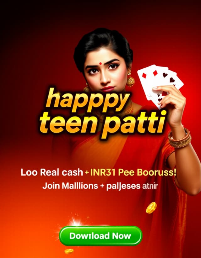 Happy Teen Patti Banner